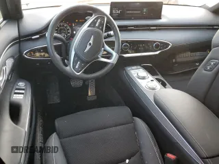 2024 Genesis GV70 Sport with VIN 5NMMCDTC1RH011009, listed as a Copart auction lot 77260974 with 1,672 mi miles and Non Repairable. Bid and sale history available at DreamBid. Image 8.