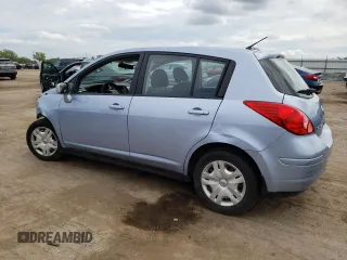 2011 Nissan Versa 1.8 S with VIN 3N1BC1CP9BL504540, listed as a Copart auction lot 69310634 with 75,726 mi miles and Salvage Title. Bid and sale history available at carsss.com. Image 2.