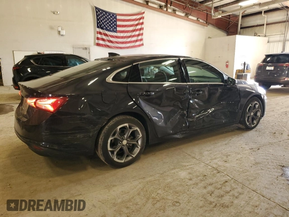 2022 Chevrolet Malibu LT with VIN 1G1ZD5ST6NF123119, listed as a Copart auction lot 49827295 with 72,385 mi miles and Salvage Title. Bid and sale history available at DreamBid. Image 3.