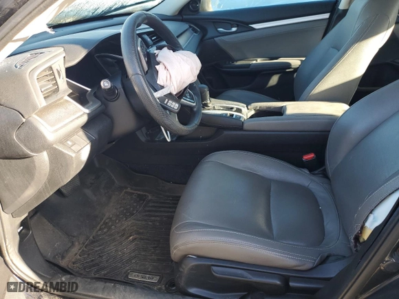 2016 Honda Civic Sedan EX-T with VIN 19XFC1F36GE217210, listed as a Copart auction lot 52527215 with 38,340 mi miles and Salvage Title. Bid and sale history available at carsss.com. Image 7.