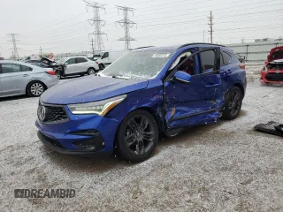 2019 Acura RDX w/A-Spec Pkg with VIN 5J8TC2H62KL026322, listed as a Copart auction lot 44932315 with 95,883 mi miles and Salvage Title. Bid and sale history available at carsss.com. Image 1.