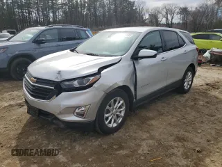 2020 Chevrolet Equinox LT z VIN 2GNAXJEV8L6192877, wystawiony jako Copart lot #49423165 z przebiegiem 76 156 mil mil oraz Szkoda całkowita • Salvage title. Historia ofert i sprzedaży dostępna na DreamBid. Obrazek 1.