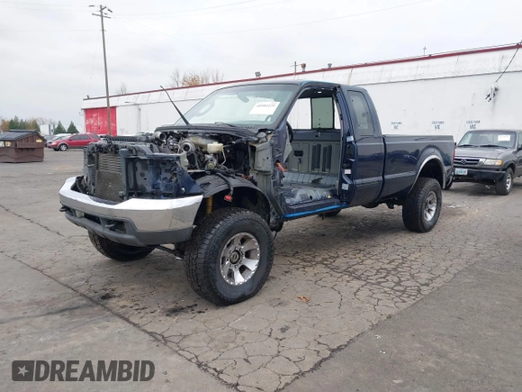 2003 Ford Super Duty F-250 XL with VIN 1FTNX21PX3EB41240, listed as a IAAI auction lot 40984229 with 1 mi miles. Bid and sale history available at carsss.com. Image 16.