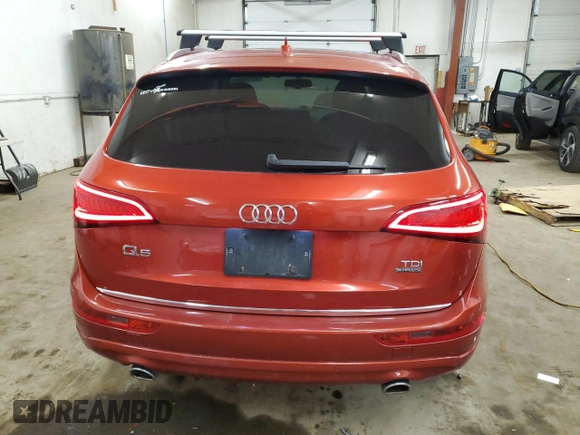 2015 Audi Q5 Premium Plus z VIN WA1CMBFP7FA097356, wystawiony jako Copart lot #41605575 z przebiegiem 101 351 mil mil oraz Szkoda całkowita • Salvage title. Historia ofert i sprzedaży dostępna na DreamBid. Obrazek 6.
