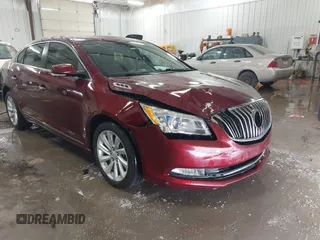 2015 Buick LaCrosse Leather with VIN 1G4GB5G32FF186700, listed as a IAAI auction lot 41630290 with 195,364 mi miles. Bid and sale history available at carsss.com. Image 1.