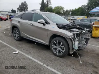 2021 Lexus RX with VIN 2T2HZMAA5MC211306, listed as a Copart auction lot 52620255 with 35,265 mi miles and Salvage Title. Bid and sale history available at carsss.com. Image 4.