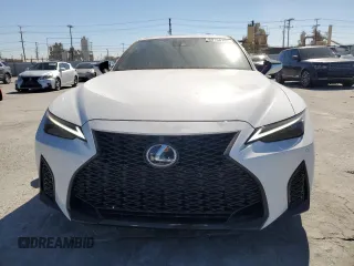 2024 Lexus IS 350 F Sport with VIN JTHGZ1B29R5074427, listed as a Copart auction lot 89104165 with 16,787 mi miles and Salvage title. Bid and sale history available at DreamBid. Image 5.
