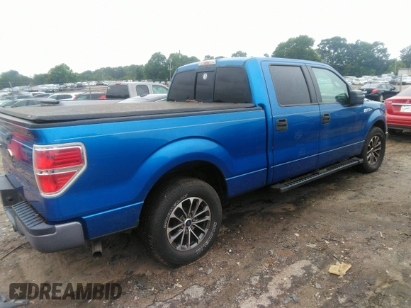 2009 Ford F-150 XL with VIN 1FTRW12W39FA11159, listed as a IAAI auction lot 42445358 with 108,599 mi miles and . Bid and sale history available at DreamBid. Image 4.