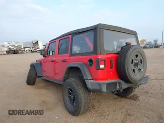 2022 Jeep Wrangler Unlimited Sport S with VIN 1C4HJXDG1NW144404, listed as a IAAI auction lot 41690330 with 48,542 mi miles and . Bid and sale history available at DreamBid. Image 15.