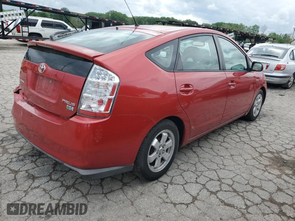 2008 Toyota Prius with VIN JTDKB20U987714469, listed as a Copart auction lot 44491835 with 0 mi miles and Non Repairable. Bid and sale history available at carsss.com. Image 3.