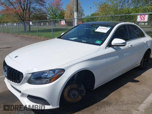 2016 Mercedes-Benz C 300 Luxury with VIN 55SWF4KB5GU141414, listed as a IAAI auction lot 42136846 with 76,619 mi miles and . Bid and sale history available at DreamBid. Image 6.