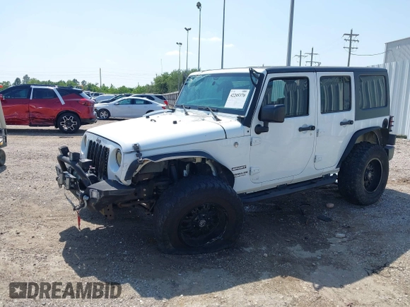 2017 Jeep Wrangler Unlimited Sport с VIN 1C4BJWDG4HL549310, выставлен на аукционе IAAI как лот 42205370 с пробегом 84 226 миль миль и . История ставок и продаж доступна на DreamBid. Изображение 20.