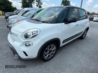 2014 FIAT 500L Trekking with VIN ZFBCFADH8EZ007074, listed as a Copart auction lot 83749514 with 81,997 mi miles and Clean Title. Bid and sale history available at carsss.com. Image 2.