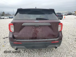 2022 Ford Explorer XLT with VIN 1FMSK7DH6NGA63920, listed as a Copart auction lot 87183954 with 30,619 mi miles and Salvage Title. Bid and sale history available at carsss.com. Image 6.