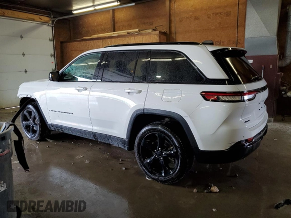 2024 Jeep Grand Cherokee Limited with VIN 1C4RJHBG9RC165070, listed as a Copart auction lot 60985245 with 21,002 mi miles and Salvage title. Bid and sale history available at DreamBid. Image 2.
