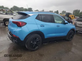 2025 Buick Encore GX Sport Touring with VIN KL4AMDSL0SB004851, listed as a Copart auction lot 58674815 with 15,468 mi miles and Salvage title. Bid and sale history available at DreamBid. Image 3.