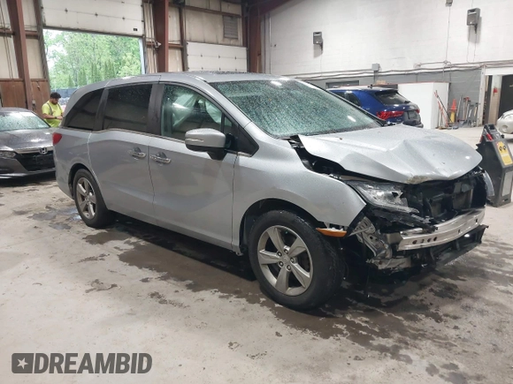 2018 Honda Odyssey EX-L с VIN 5FNRL6H76JB019769, выставлен на аукционе IAAI как лот 42213596 с пробегом 91 725 миль миль и . История ставок и продаж доступна на DreamBid. Изображение 1.