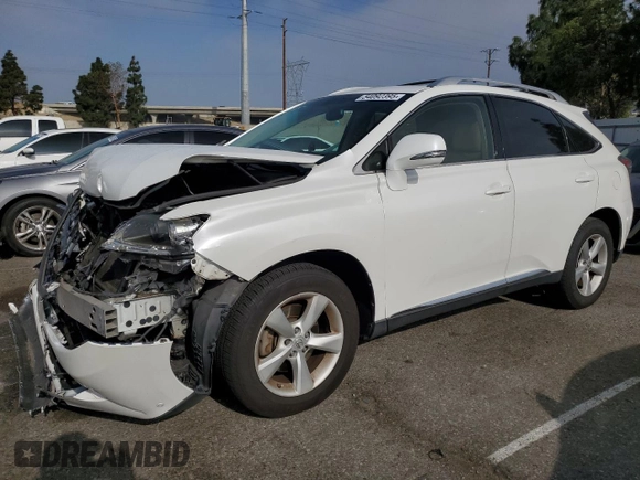 2013 Lexus RX 350 with VIN JTJZK1BA9D2416925, listed as a Copart auction lot 54092395 with 177,978 mi miles and Salvage Title. Bid and sale history available at DreamBid. Image 1.