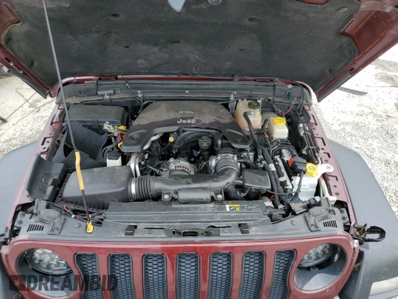 2018 Jeep Wrangler Unlimited Sport S с VIN 1C4HJXDG9JW320898, выставлен на аукционе Copart как лот 54693785 с пробегом 101 380 миль миль и Списание • Salvage title. История ставок и продаж доступна на DreamBid. Изображение 12.