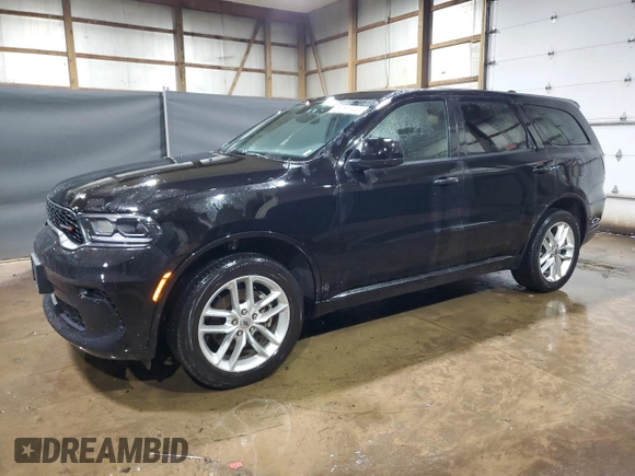 2023 Dodge Durango GT with VIN 1C4RDJDG5PC687820, listed as a Copart auction lot 63039225 with 45,487 mi miles and Clean title. Bid and sale history available at DreamBid. Image 1.