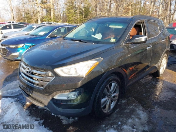 2014 Hyundai Santa Fe Sport with VIN 5XYZWDLA4EG141110, listed as a IAAI auction lot 41265982 with 121,909 mi miles. Bid and sale history available at carsss.com. Image 18.