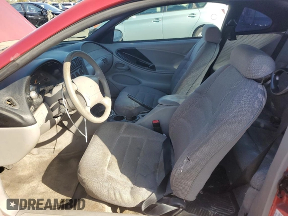 1998 Ford Mustang z VIN 1FAFP4044WF142556, wystawiony jako Copart lot #51642505 z przebiegiem 146 962 mil mil oraz Szkoda całkowita • Salvage title. Historia ofert i sprzedaży dostępna na DreamBid. Obrazek 7.