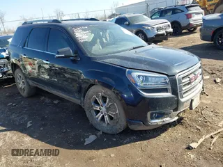 2015 GMC Acadia SLT with VIN 1GKKVRKDXFJ237648, listed as a IAAI auction lot 41768530 with 1 mi miles. Bid and sale history available at carsss.com. Image 1.