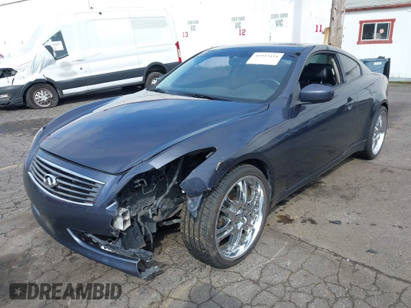 2008 Infiniti G37 Coupe Journey with VIN JNKCV64E48M106770, listed as a IAAI auction lot 41937434 with 170,448 mi miles. Bid and sale history available at carsss.com. Image 6.
