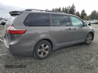 2016 Toyota Sienna LE AAS with VIN 5TDKK3DC4GS754745, listed as a Copart auction lot 51305135 with 104,782 mi miles and Salvage Title. Bid and sale history available at carsss.com. Image 3.