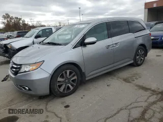 2016 Honda Odyssey Touring Elite with VIN 5FNRL5H99GB060952, listed as a Copart auction lot 78025674 with 139,964 mi miles and Salvage Title. Bid and sale history available at DreamBid. Image 1.