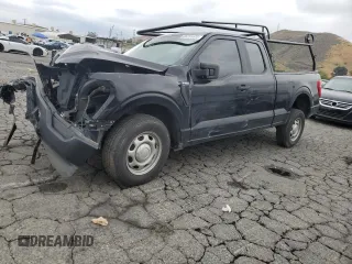 2022 Ford F-150 XL with VIN 1FTEX1C81NKD24854, listed as a Copart auction lot 55755525 with 87,072 mi miles and Salvage title. Bid and sale history available at DreamBid. Image 1.