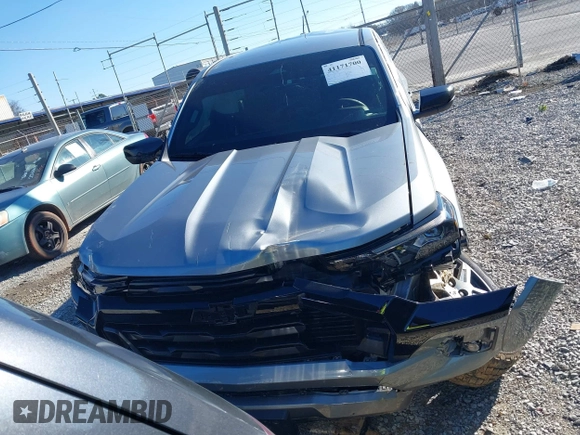 2024 Chevrolet Colorado 4WD Z71 with VIN 1GCPTDEK5R1109553, listed as a IAAI auction lot 41171700 with 1 mi miles. Bid and sale history available at carsss.com. Image 12.