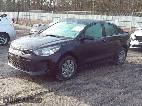 2020 Kia Rio LX with VIN 3KPA24AD2LE297890, listed as a IAAI auction lot 41201864 with 102,671 mi miles and . Bid and sale history available at DreamBid. Image 2.