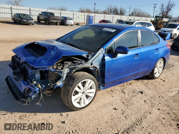 2016 Subaru WRX Premium with VIN JF1VA1E61G8833510, listed as a Copart auction lot 88782335 with 94,810 mi miles and Salvage Title. Bid and sale history available at carsss.com. Image 1.