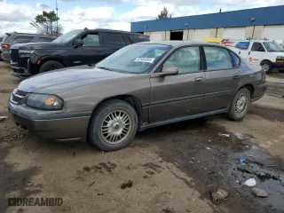 2002 Chevrolet Impala with VIN 2G1WF55K429249791, listed as a Copart auction lot 42926365 with 156,610 mi miles and Clean Title. Bid and sale history available at carsss.com. Image 1.