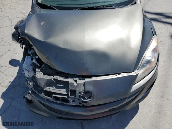 2011 Mazda Mazda3 s Sport with VIN JM1BL1U54B1366861, listed as a Copart auction lot 52862835 with 214,771 mi miles and Salvage Title. Bid and sale history available at carsss.com. Image 12.