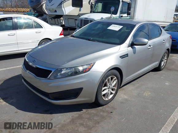 2011 Kia Optima LX with VIN KNAGM4A70B5081042, listed as a IAAI auction lot 41835721 with 203,609 mi miles and . Bid and sale history available at carsss.com. Image 6.
