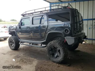 2006 Hummer H2 with VIN 5GRGN23U16H105309, listed as a Copart auction lot 67101374 with 86,809 mi miles and Salvage Title. Bid and sale history available at carsss.com. Image 2.