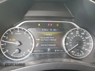 2019 Nissan Murano SV z VIN 5N1AZ2MJ8KN141473, wystawiony jako Copart lot #53572465 z przebiegiem 206 254 mil mil oraz Szkoda całkowita • Salvage title. Historia ofert i sprzedaży dostępna na DreamBid. Obrazek 9.