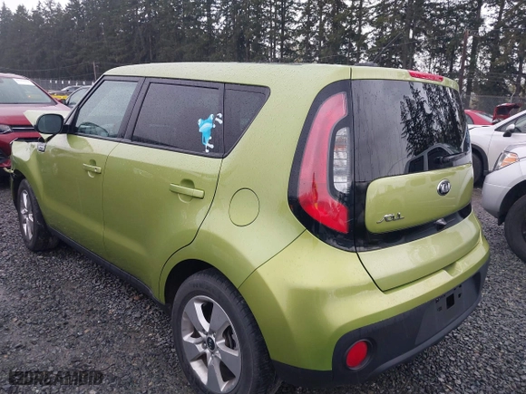 2019 Kia Soul with VIN KNDJN2A29K7921581, listed as a IAAI auction lot 41976574 with 66,816 mi miles. Bid and sale history available at carsss.com. Image 3.