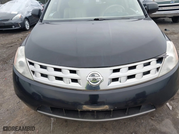 2005 Nissan Murano SL with VIN JN8AZ08W75W427381, listed as a IAAI auction lot 41490140 with 1 mi miles. Bid and sale history available at carsss.com. Image 6.
