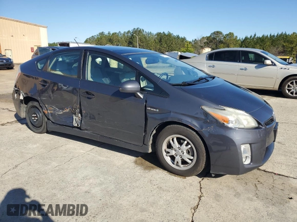 2010 Toyota Prius II with VIN JTDKN3DU6A5128207, listed as a Copart auction lot 48196125 with 143,605 mi miles and Salvage Title. Bid and sale history available at DreamBid. Image 4.