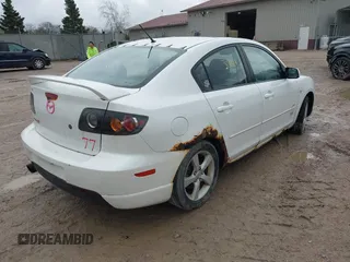 2006 Mazda 3 S Grand Touring with VIN JM1BK323961405367, listed as a IAAI auction lot 42113843 with 177,401 mi miles and . Bid and sale history available at DreamBid. Image 4.