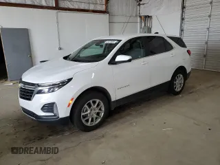 2022 Chevrolet Equinox LT with VIN 3GNAXUEVXNL295623, listed as a Copart auction lot 53470995 with 32,609 mi miles and Salvage title. Bid and sale history available at DreamBid. Image 1.