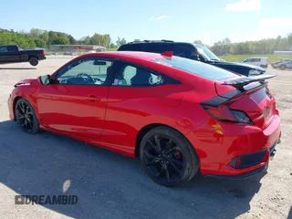 2018 Honda Civic Si Coupe with VIN 2HGFC3A59JH752808, listed as a IAAI auction lot 42018770 with 83,451 mi miles. Bid and sale history available at carsss.com. Image 3.