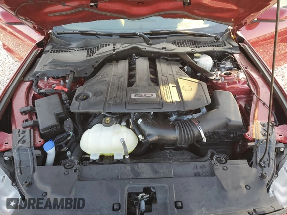 2022 Ford Mustang GT with VIN 1FA6P8CF9N5142884, listed as a Copart auction lot 51942165 with 19,694 mi miles and Salvage title. Bid and sale history available at DreamBid. Image 11.