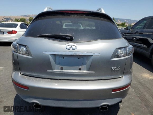 2005 Infiniti FX with VIN JNRAS08W45X210106, listed as a Copart auction lot 60341175 with 152,803 mi miles and Clean title. Bid and sale history available at DreamBid. Image 6.