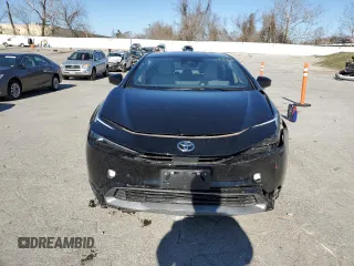 2023 Toyota Prius LE with VIN JTDACAAU5P3002371, listed as a Copart auction lot 49749655 with 40,245 mi miles and Salvage Title. Bid and sale history available at carsss.com. Image 5.
