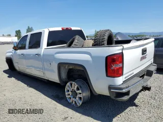 2015 GMC Sierra 2500HD SLT with VIN 1GT12ZE83FF121256, listed as a Copart auction lot 53985215 with 241,326 mi miles and Salvage title. Bid and sale history available at DreamBid. Image 2.