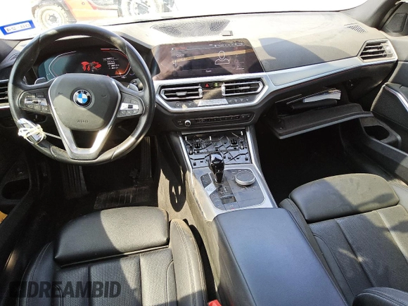 2022 BMW 3 Series 330i with VIN 3MW5R1J0XN8C22443, listed as a Copart auction lot 46816985 with 102,014 mi miles and Clean Title. Bid and sale history available at carsss.com. Image 8.